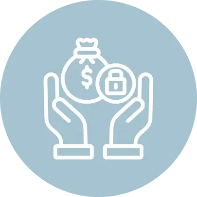 Das Icon repräsentiert Private Equity Gesellschaften als Auftraggeber und zeigt stilisiert einen Handschlag über einem Diagramm oder Investitionssymbol, kombiniert mit Geld- und Wachstumssymbolen. Die Darstellung steht für Kapitalbeteiligung, strategische Investments und gezielte Wertsteigerung in Unternehmen. Das Icon vermittelt Professionalität, Finanzkraft und partnerschaftliche Zusammenarbeit – ideal für die Ansprache von Private Equity Firmen, die auf nachhaltige Unternehmensentwicklung und Rendite setzen.