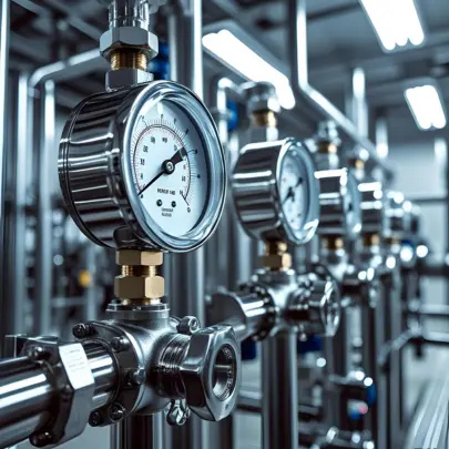 Das Bild illustriert den Zielmarkt Wassertechnik und zeigt moderne Anlagen zur Wasseraufbereitung und -reinigung, inklusive modularer PEM-Elektrolyseure zur nachhaltigen Wasserstoffproduktion. Zu sehen sind technische Systeme wie Filteranlagen, Reinräume und Steuerungseinheiten, die sauberes Trinkwasser und umweltfreundliche Energieerzeugung ermöglichen. Die Darstellung vermittelt Innovation, Nachhaltigkeit und Effizienz in der Wasser- und Energietechnik – zentrale Aspekte für Unternehmen, die auf zukunftsfähige Wasserlösungen und grüne Technologien setzen.